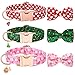 Holiday Dog Collar with Bowtie Set — Festive Pet Accessories